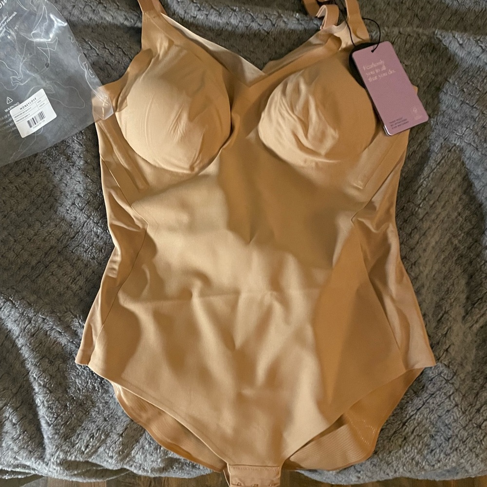 Honeylove Crossover Cami Bodysuit